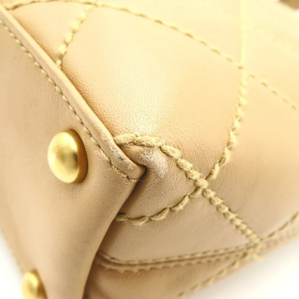 Authentic Matelasse Leather Handbag - Picture 11 of 15